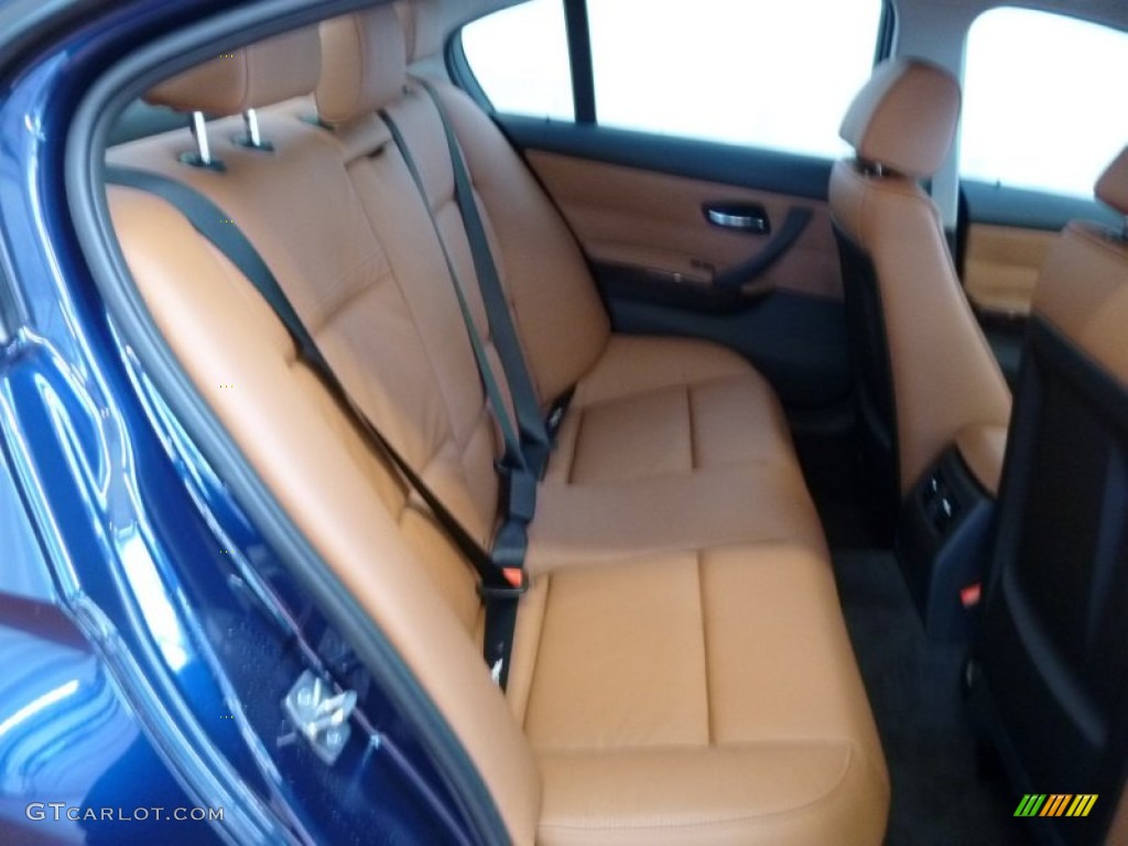 2011 3 Series 328i xDrive Sedan - Deep Sea Blue Metallic / Saddle Brown Dakota Leather photo #11