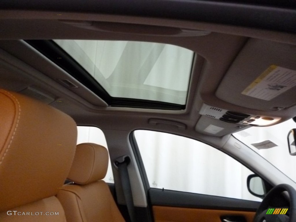 2011 3 Series 328i xDrive Sedan - Deep Sea Blue Metallic / Saddle Brown Dakota Leather photo #13