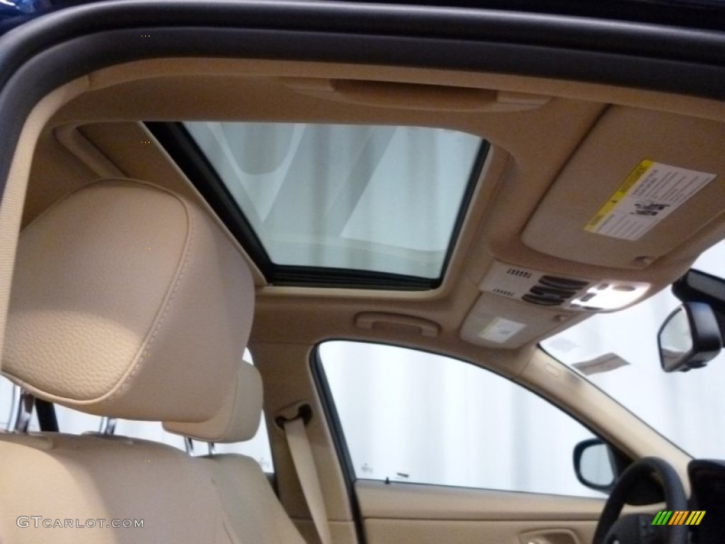 2011 3 Series 328i xDrive Sedan - Deep Sea Blue Metallic / Beige Dakota Leather photo #13