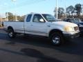 2000 Oxford White Ford F150 Lariat Extended Cab 4x4  photo #2