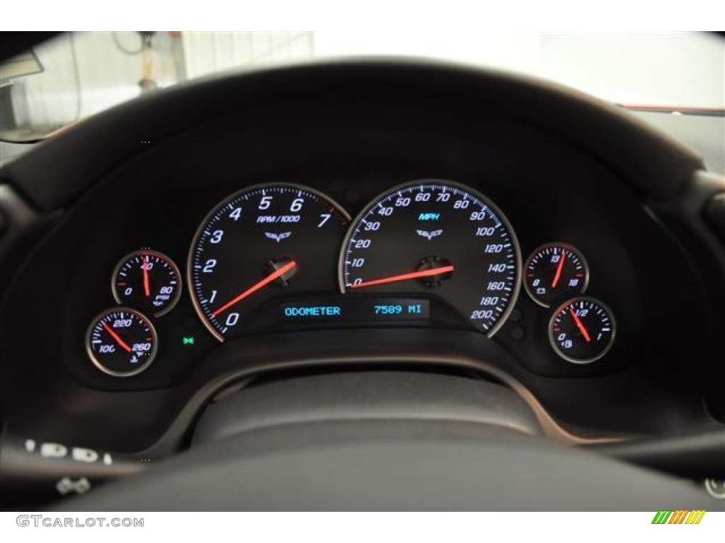 2011 Chevrolet Corvette Coupe Gauges Photo #60593946
