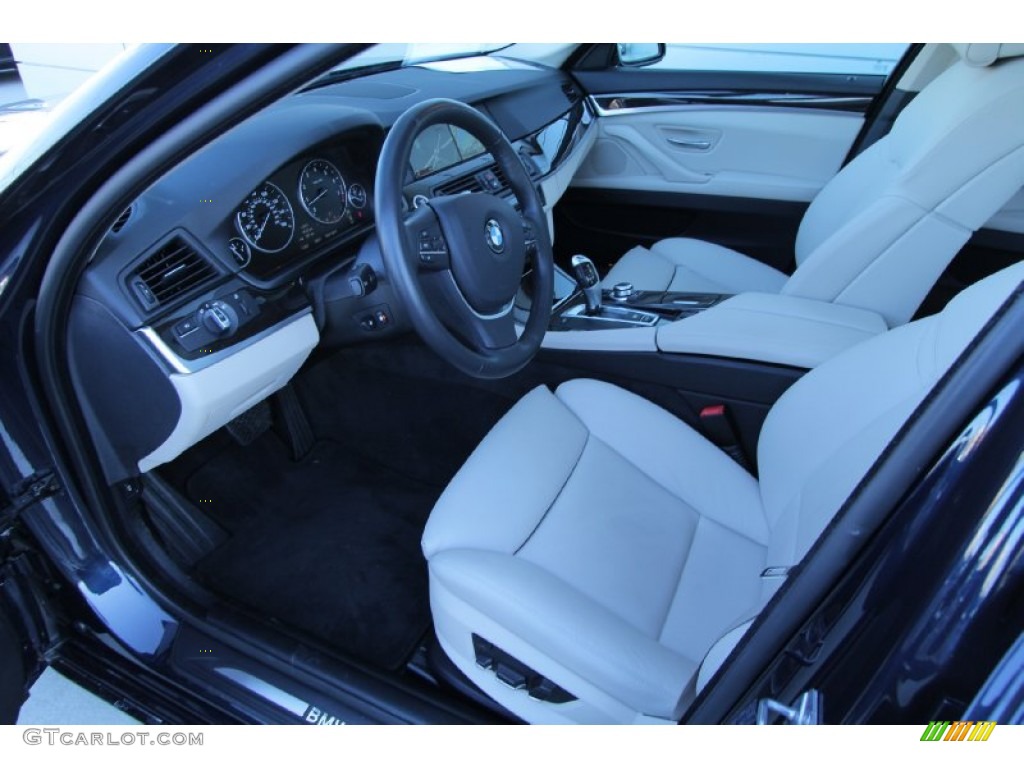 2011 5 Series 535i xDrive Sedan - Imperial Blue Metallic / Oyster/Black photo #11