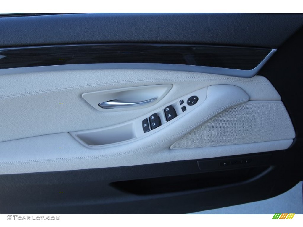 2011 5 Series 535i xDrive Sedan - Imperial Blue Metallic / Oyster/Black photo #9