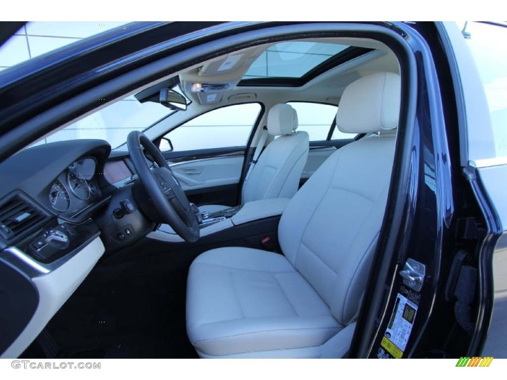2011 5 Series 535i xDrive Sedan - Imperial Blue Metallic / Oyster/Black photo #10