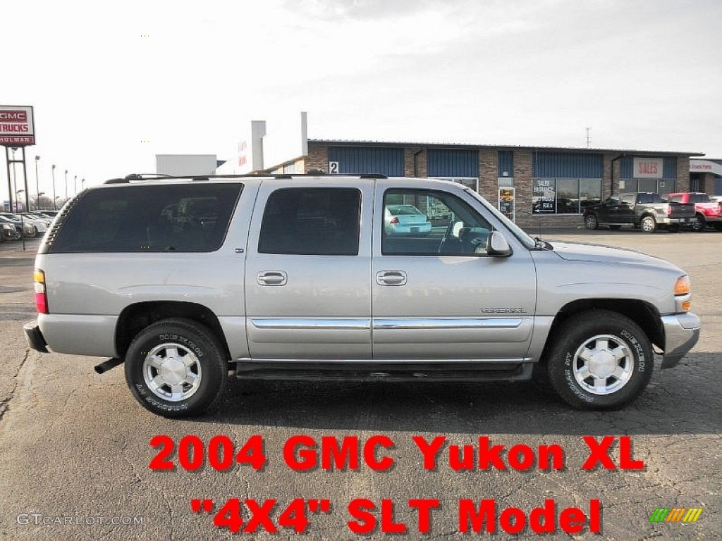 2004 Yukon XL 1500 SLT 4x4 - Silver Birch Metallic / Pewter/Dark Pewter photo #1