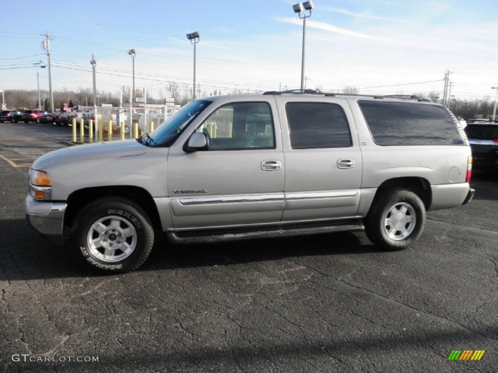 2004 Yukon XL 1500 SLT 4x4 - Silver Birch Metallic / Pewter/Dark Pewter photo #4