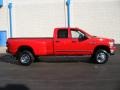 2007 Flame Red Dodge Ram 3500 SLT Quad Cab 4x4 Dually  photo #11