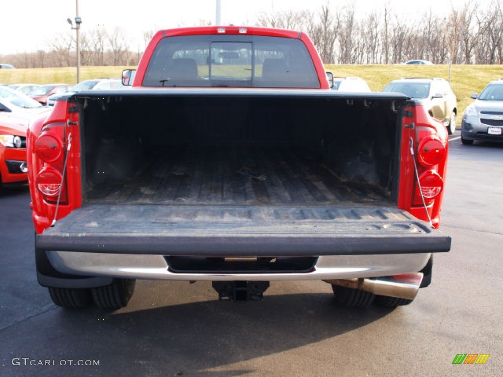 2007 Ram 3500 SLT Quad Cab 4x4 Dually - Flame Red / Medium Slate Gray photo #15