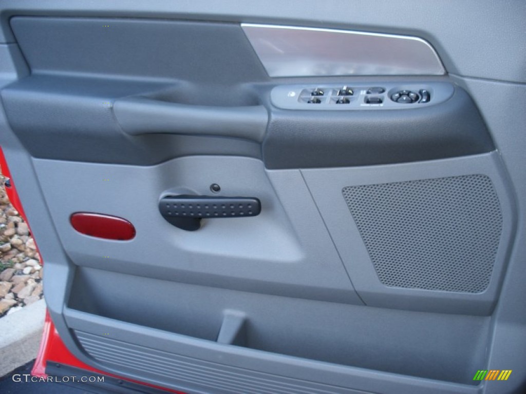 2007 Ram 3500 SLT Quad Cab 4x4 Dually - Flame Red / Medium Slate Gray photo #30