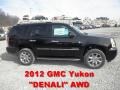 2012 Onyx Black GMC Yukon Denali AWD  photo #1