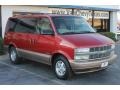 2001 Light Carmine Red Metallic Chevrolet Astro LS Passenger Van  photo #4