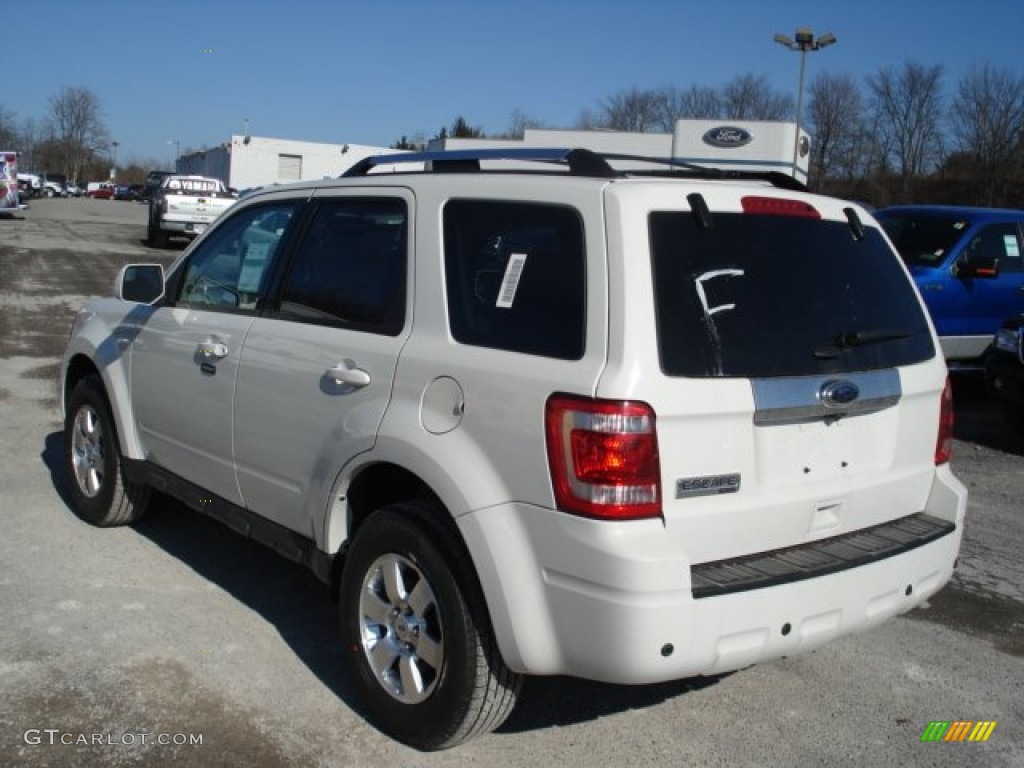 2012 Escape Limited 4WD - White Suede / Camel photo #6