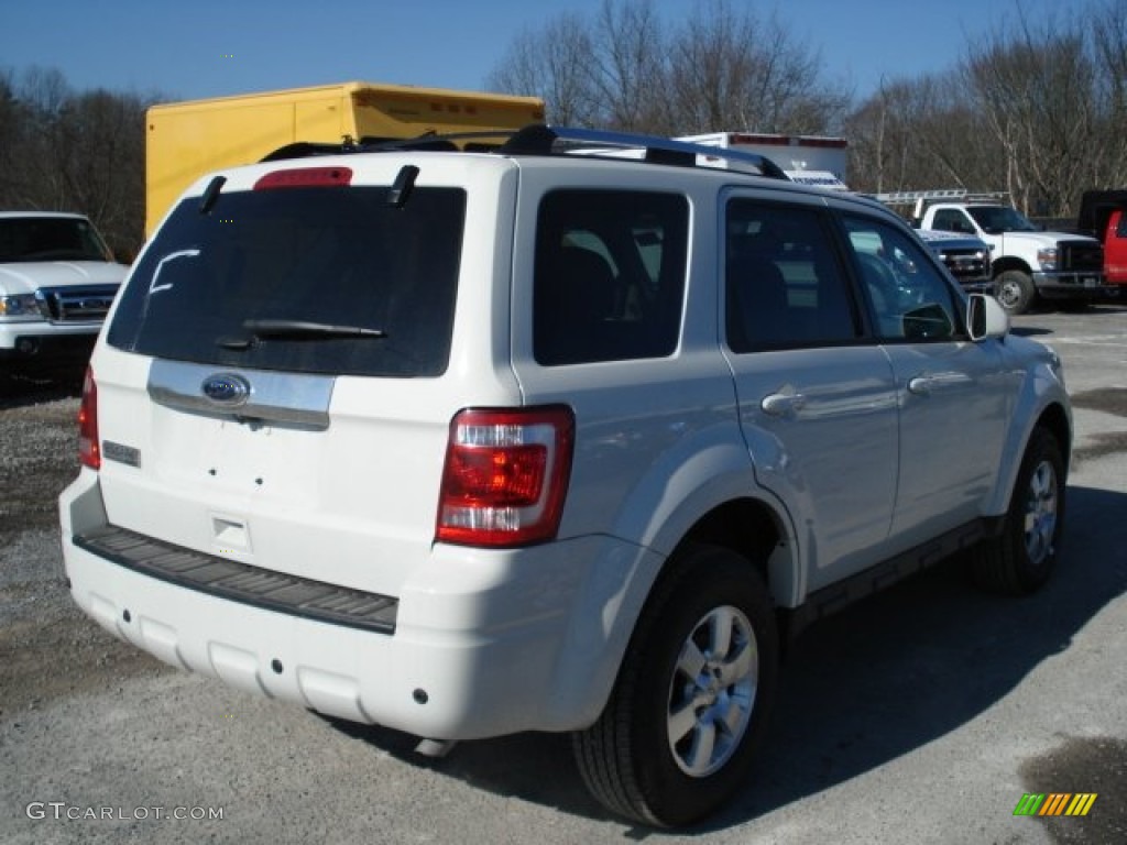 2012 Escape Limited 4WD - White Suede / Camel photo #8