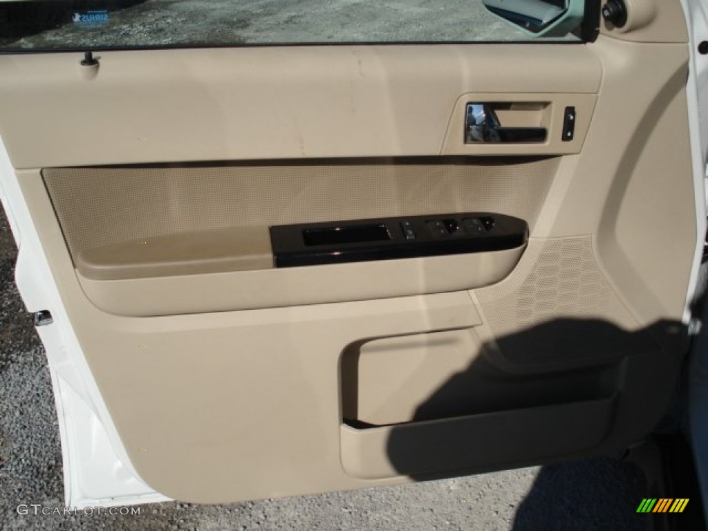 2012 Escape Limited 4WD - White Suede / Camel photo #12