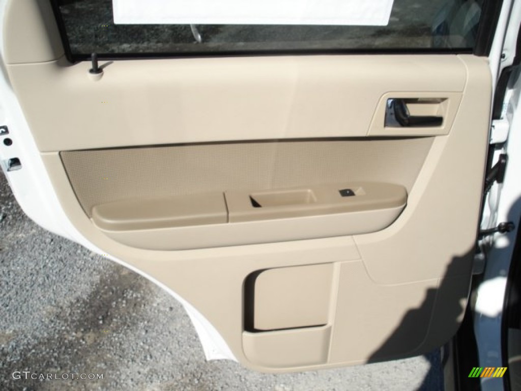 2012 Escape Limited 4WD - White Suede / Camel photo #14