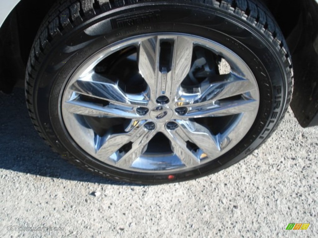 2012 Edge Limited AWD - White Platinum Metallic Tri-Coat / Sienna photo #9