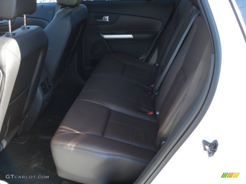 2012 Edge Limited AWD - White Platinum Metallic Tri-Coat / Sienna photo #13