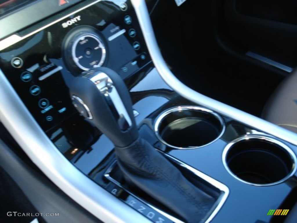 2012 Edge Limited AWD - White Platinum Metallic Tri-Coat / Sienna photo #18