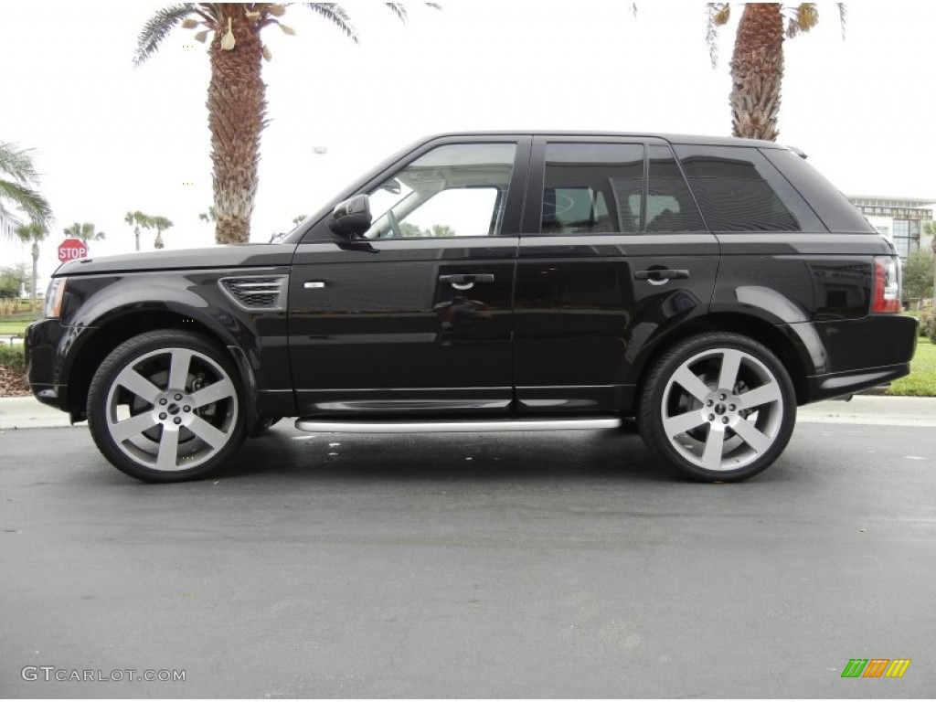 Santorini Black Metallic 2011 Land Rover Range Rover Sport HSE LUX Exterior Photo #60598352