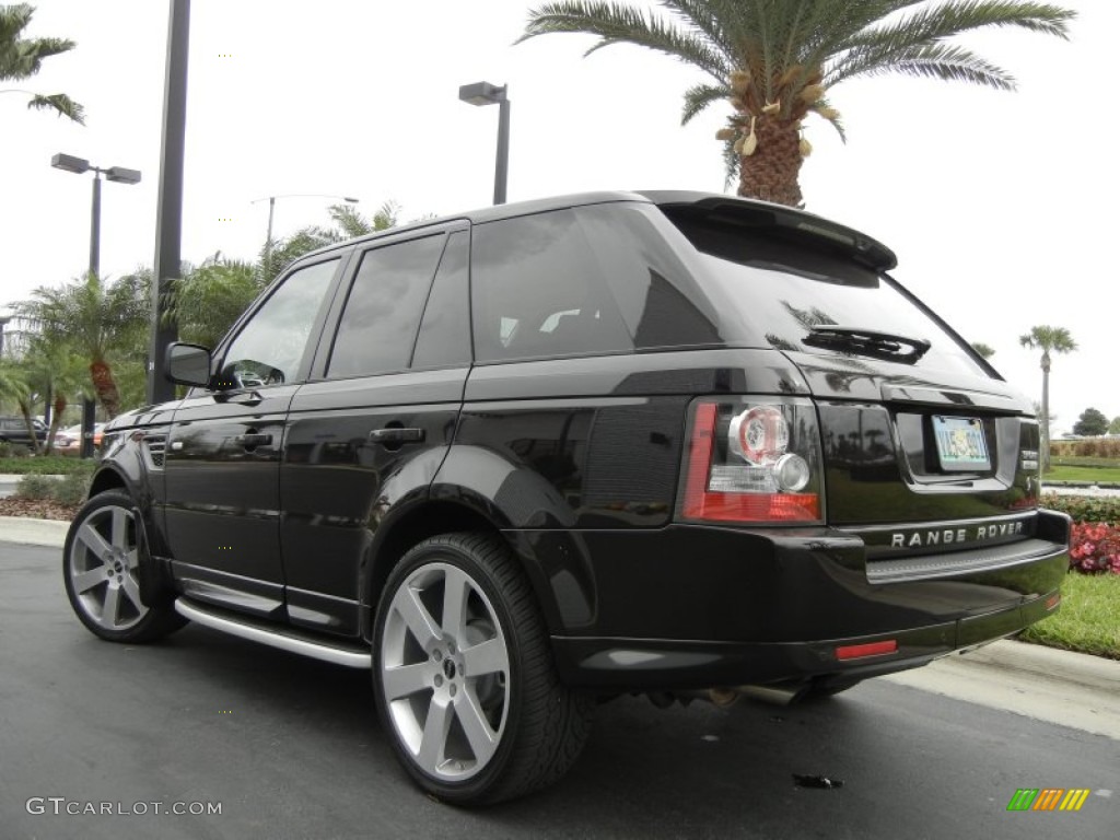 Santorini Black Metallic 2011 Land Rover Range Rover Sport HSE LUX Exterior Photo #60598421