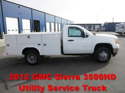 2012 GMC Sierra 3500HD Regular Cab Dually Utility Truck Data, Info and Specs