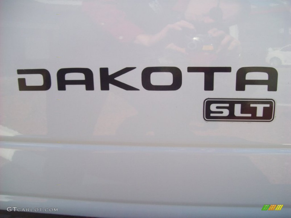2004 Dakota SLT Quad Cab - Bright White / Taupe photo #16