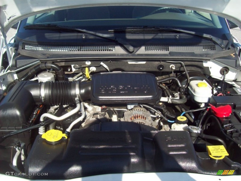 2004 Dodge Dakota SLT Quad Cab 3.7 Liter SOHC 12-Valve PowerTech V6 Engine Photo #60598923
