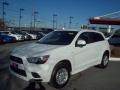 2012 Diamond White Mitsubishi Outlander Sport ES  photo #1