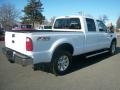 2010 Oxford White Ford F250 Super Duty Lariat Crew Cab 4x4  photo #2