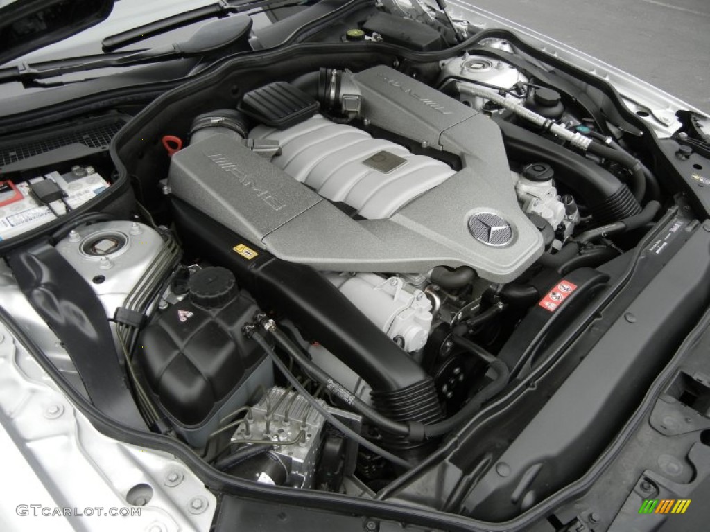 2009 Mercedes-Benz SL 63 AMG Roadster 6.3 Liter AMG DOHC 32-Valve VVT V8 Engine Photo #60599272
