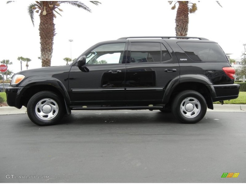 2005 Sequoia SR5 - Black / Taupe photo #1