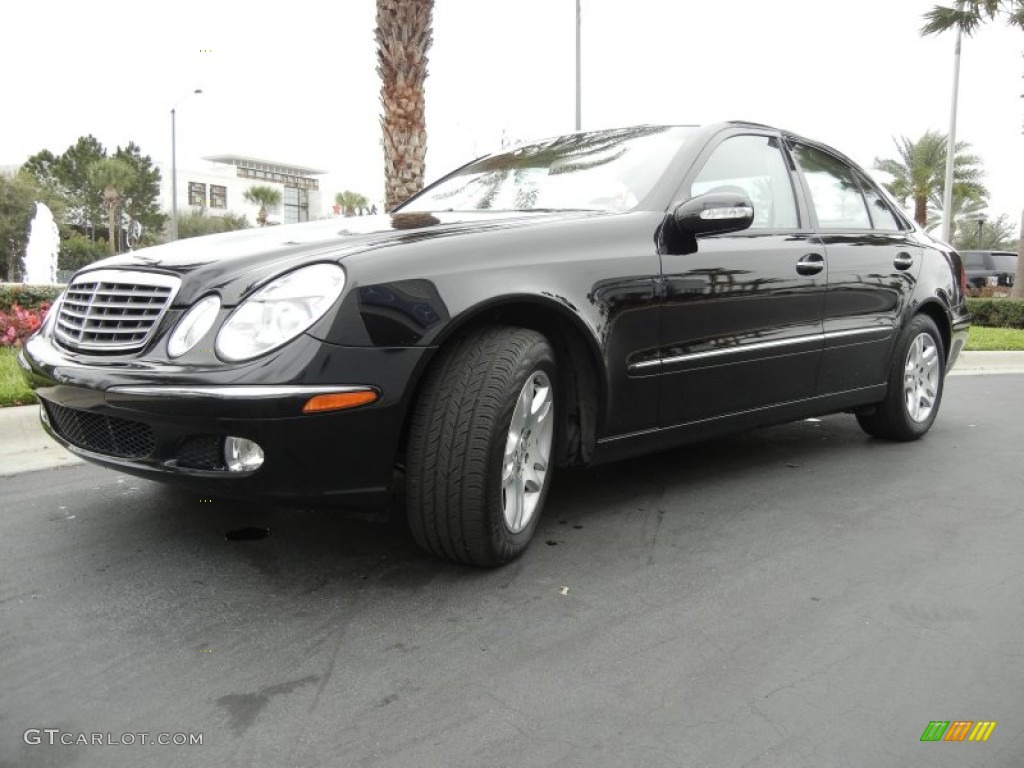 Black 2004 Mercedes-Benz E 320 Sedan Exterior Photo #60599618