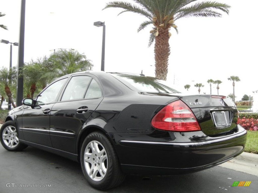 Black 2004 Mercedes-Benz E 320 Sedan Exterior Photo #60599682
