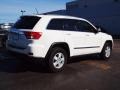 2011 Stone White Jeep Grand Cherokee Laredo 4x4  photo #3