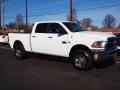 2011 Bright White Dodge Ram 2500 HD SLT Crew Cab 4x4  photo #2