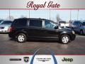 2010 Brilliant Black Crystal Pearl Dodge Grand Caravan SE Hero  photo #1