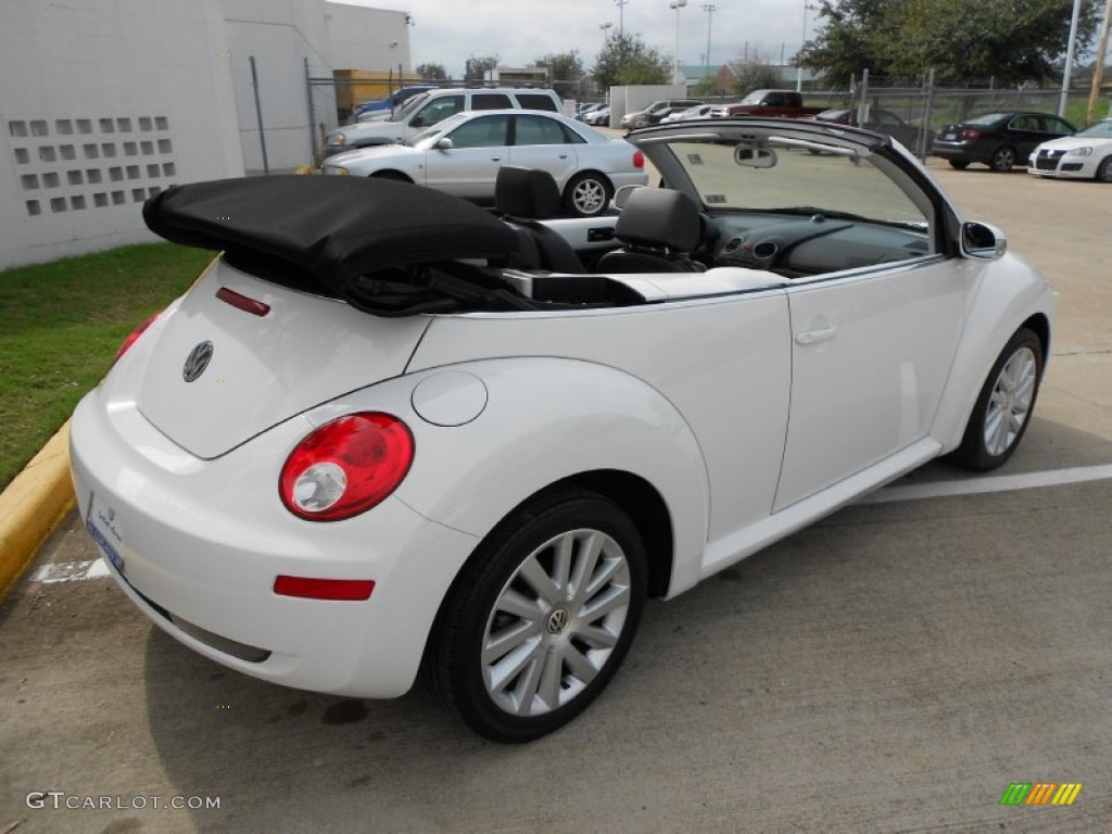 2009 New Beetle 2.5 Convertible - Candy White / Black photo #28