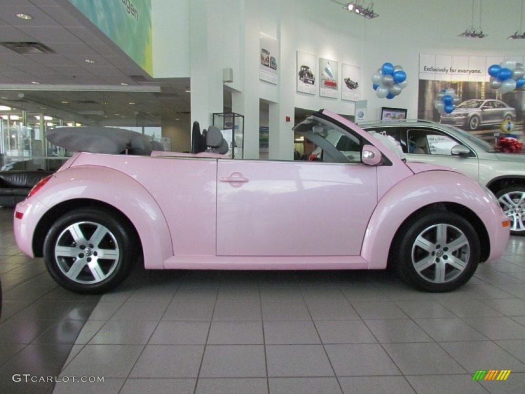 2006 New Beetle 2.5 Convertible - Custom Pink / Grey photo #5