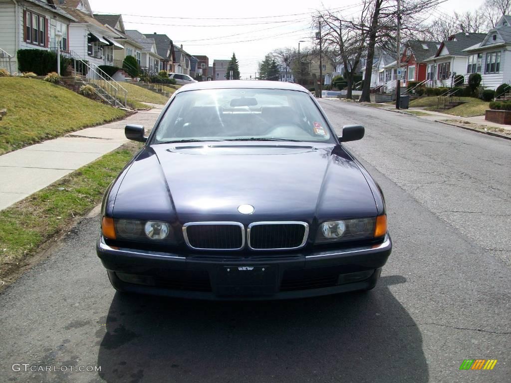 1998 7 Series 740iL Sedan - Orient Blue Metallic / Tan photo #1