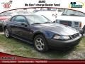 2003 True Blue Metallic Ford Mustang V6 Coupe  photo #1