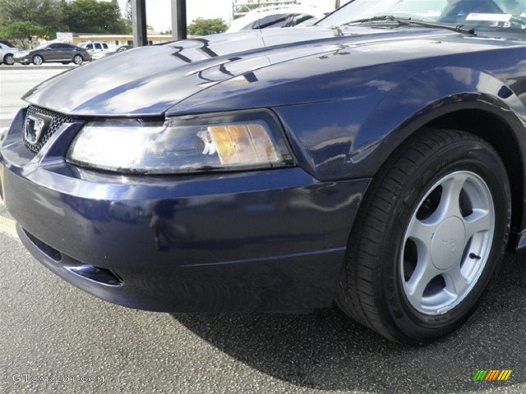 2003 Mustang V6 Coupe - True Blue Metallic / Dark Charcoal photo #5