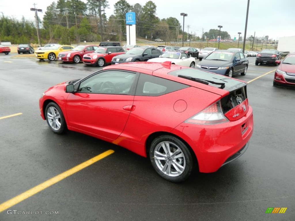 Milano Red 2012 Honda CR-Z EX Sport Hybrid Exterior Photo #60604173