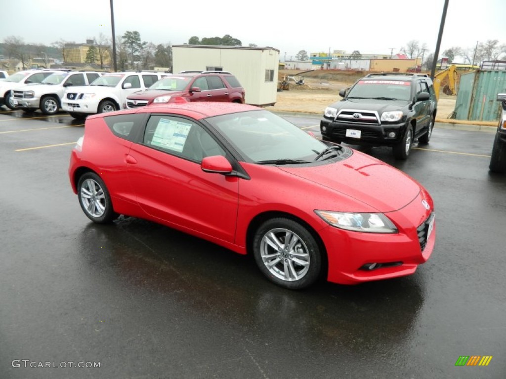 Milano Red 2012 Honda CR-Z EX Sport Hybrid Exterior Photo #60604211