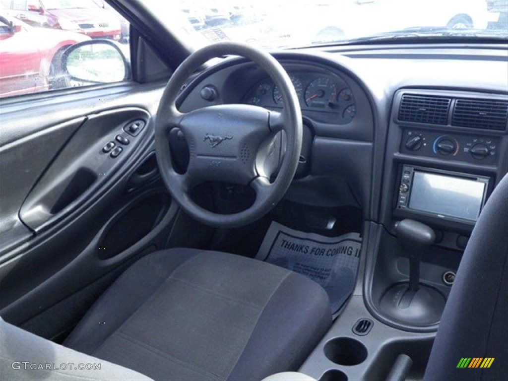 2003 Mustang V6 Coupe - True Blue Metallic / Dark Charcoal photo #14