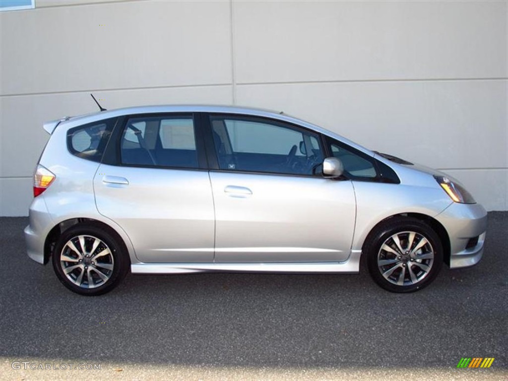 Alabaster Silver Metallic Honda Fit