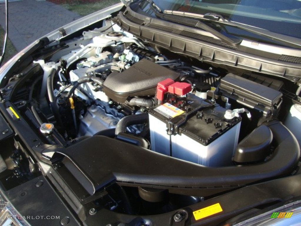 2011 Rogue SL AWD - Silver Ice Metallic / Black photo #13