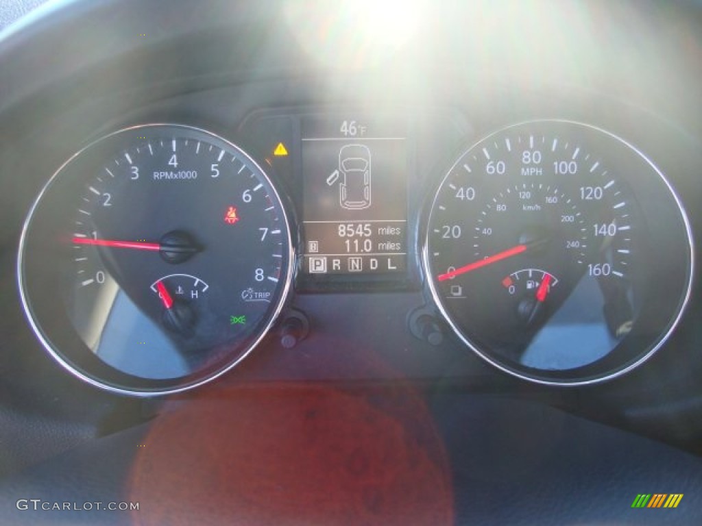 2011 Rogue SL AWD - Silver Ice Metallic / Black photo #18
