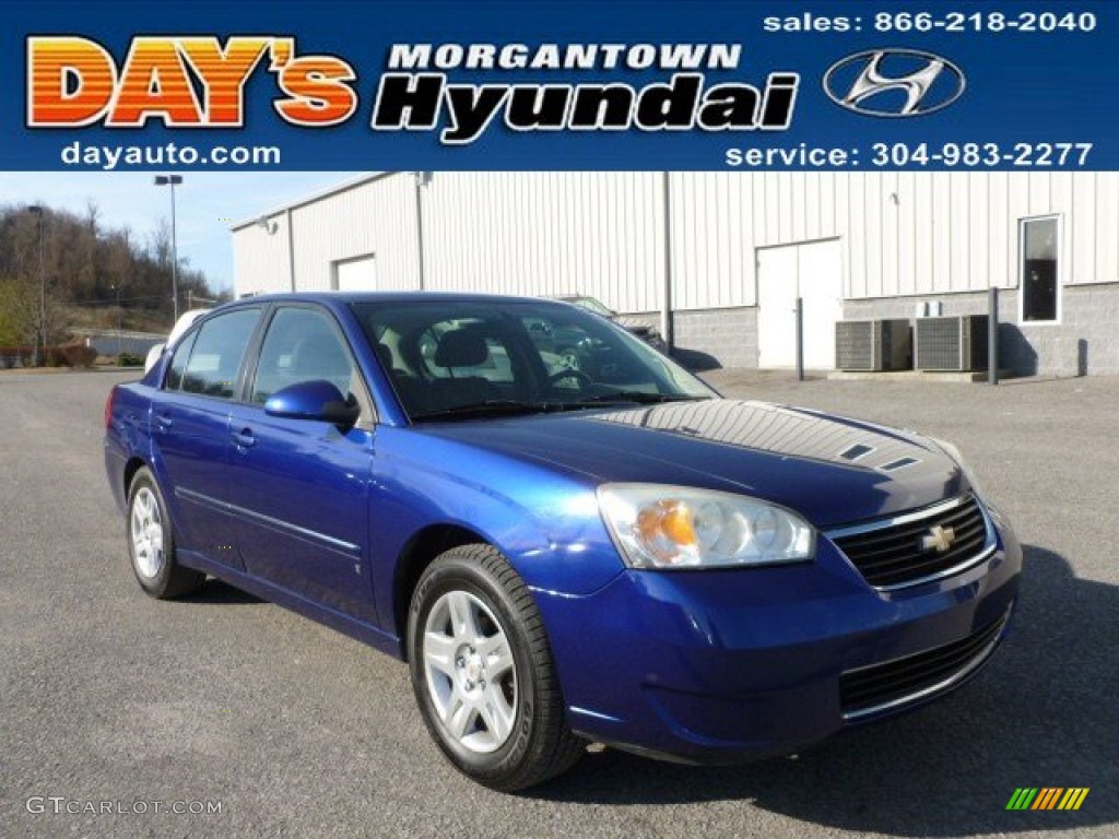 2006 Malibu LT Sedan - Laser Blue Metallic / Ebony Black photo #1