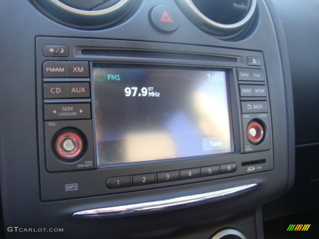 2011 Rogue SL AWD - Silver Ice Metallic / Black photo #20