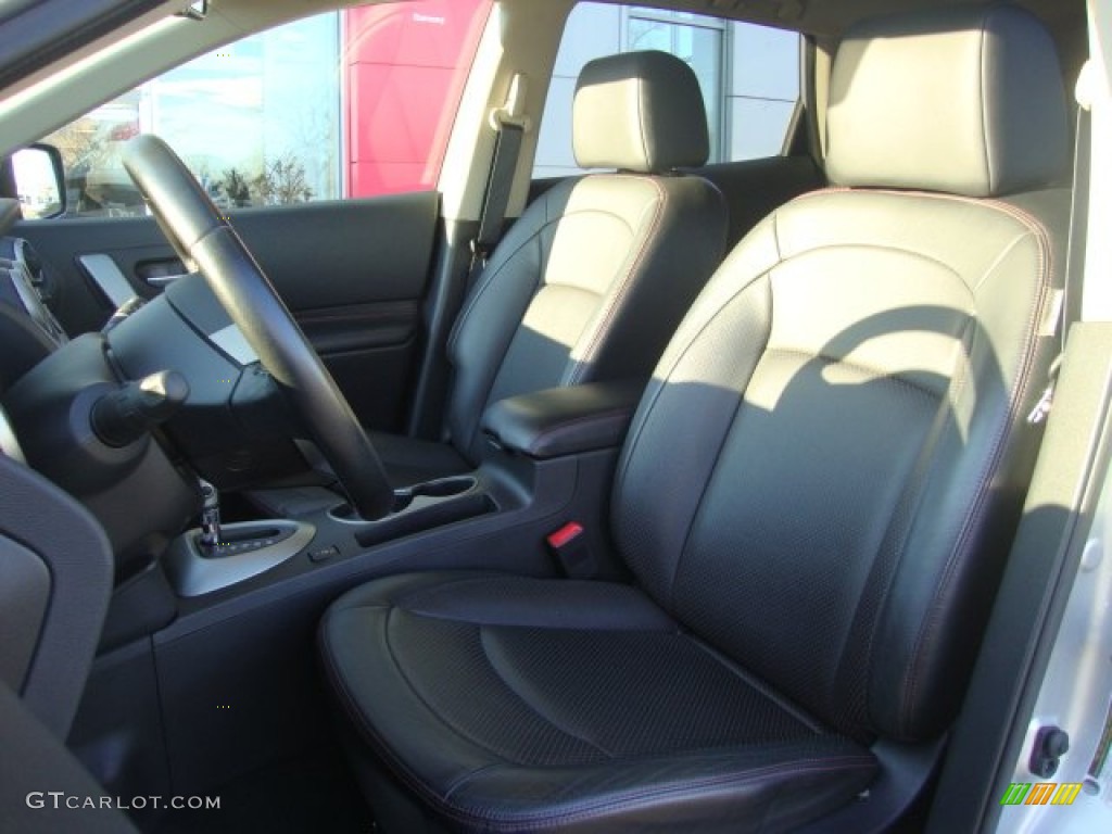 2011 Rogue SL AWD - Silver Ice Metallic / Black photo #23
